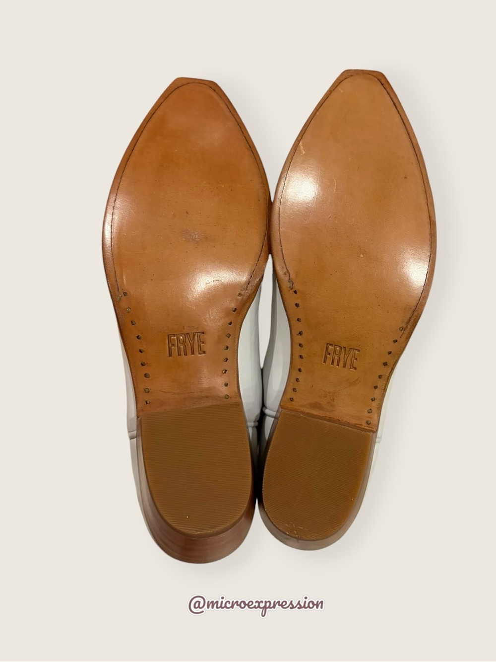 RARE Frye Billy Phoenix/Eagle Bird Indie Pull On Aztec White Leather Cowboy Boot - Picture 7 of 11